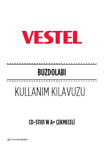 Kullanım kılavuzu Vestel CD-S1101 W Dondurucu