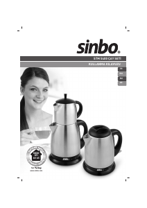 Kullanım kılavuzu Sinbo STM 5400 Çay makinesi