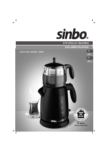 Kullanım kılavuzu Sinbo STM 5700 Çay makinesi