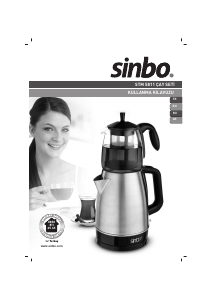 Manual Sinbo STM 5811 Tea Machine