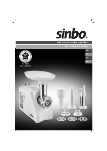 Manual Sinbo SHB 3109 Meat Grinder