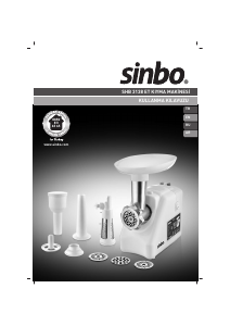 Manual Sinbo SHB 3138 Meat Grinder