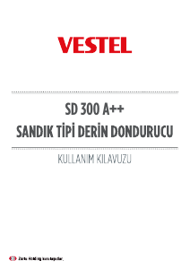 Kullanım kılavuzu Vestel SD 300 Dondurucu