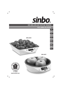 Handleiding Sinbo SKS 4520 Keukenweegschaal