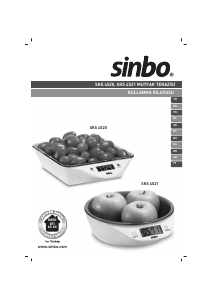 Mode d’emploi Sinbo SKS 4521 Balance de cuisine