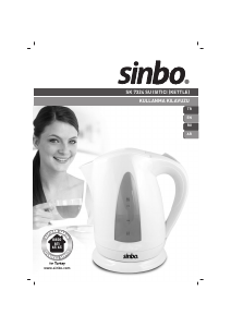 Manual Sinbo SK 7324 Kettle