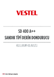 Kullanım kılavuzu Vestel SD 400 Dondurucu