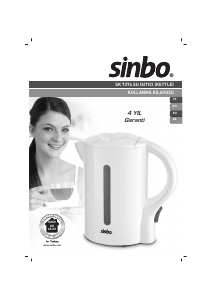 Manual Sinbo SK 7374 Kettle