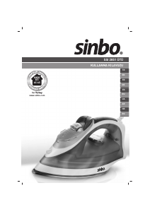 Manual Sinbo SSI 2851 Iron