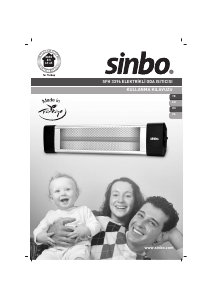 Manual Sinbo SFH 3396 Heater