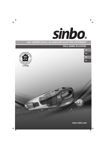 Manual Sinbo SVC 3455WD Handheld Vacuum