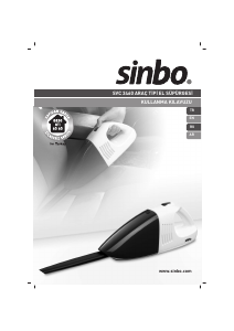 Manual Sinbo SVC 3460 Handheld Vacuum