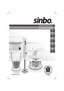 Manual de uso Sinbo SHB 3036 Batidora de mano