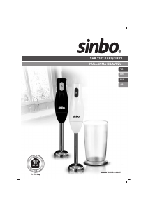 Kullanım kılavuzu Sinbo SHB 3102 El blenderi
