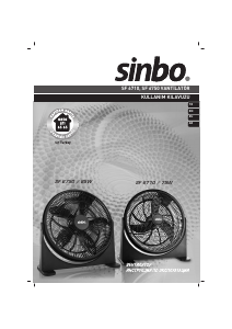 Manual Sinbo SF 6750 Fan