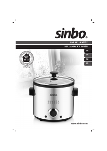 Handleiding Sinbo SDF 3832 Friteuse