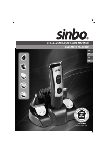 Kullanım kılavuzu Sinbo SHC 4364 Sakal düzeltici
