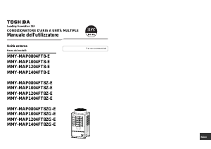 Manuale Toshiba MMY-MAP0804FT8-E Condizionatore d’aria