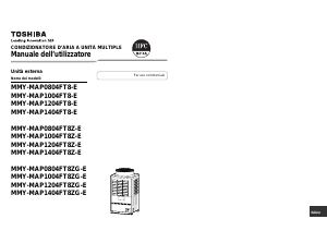 Manuale Toshiba MMY-MAP1004FT8-E Condizionatore d’aria