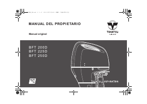 Manual de uso Tohatsu BFT 200D (EU Model) Motor fuera de borda