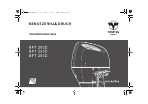 Bedienungsanleitung Tohatsu BFT 225D Aussenborder