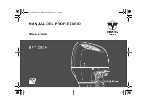 Manual de uso Tohatsu BFT 250A (EU Model) Motor fuera de borda