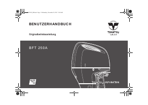 Bedienungsanleitung Tohatsu BFT 250A (EU Model) Aussenborder