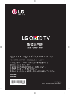 説明書 LG OLED65E6P OLEDテレビ