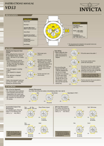 Manual Invicta Speedway 37167 Watch