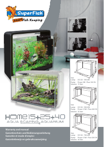 Bedienungsanleitung SuperFish Home 25 Aquarium