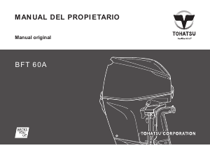 Manual de uso Tohatsu BFT 60A (EU Model) Motor fuera de borda