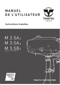 Manual de uso Tohatsu M 2.5A2 (EU Model) Motor fuera de borda