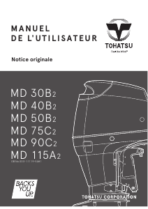 Mode d’emploi Tohatsu MD 30B2 (EU Model) Moteur hors-bord