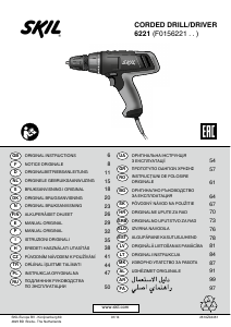 Instrukcja Skil 6221 AD Wiertarko-wkrętarka