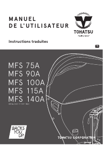 Mode d’emploi Tohatsu MFS 115A (EU Model) Moteur hors-bord