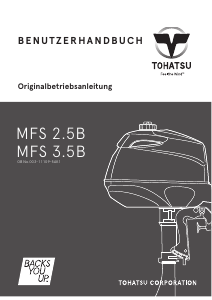 Bedienungsanleitung Tohatsu MFS 2.5B (EU Model) Aussenborder