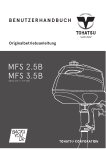 Bedienungsanleitung Tohatsu MFS 3.5B (EU Model) Aussenborder