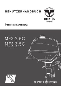 Bedienungsanleitung Tohatsu MFS 3.5C (EU Model) Aussenborder