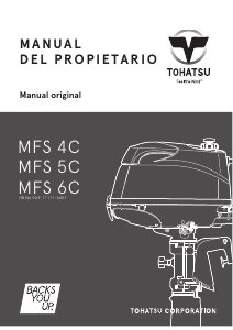 Manual de uso Tohatsu MFS 5C (EU Model) Motor fuera de borda