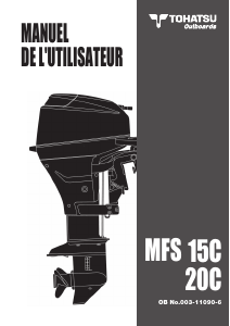 Bedienungsanleitung Tohatsu MFS20C Aussenborder