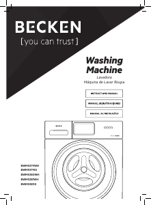 Manual Becken BWM5381WH Máquina de lavar roupa