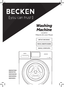 Manual Becken BWM5379WH Máquina de lavar roupa