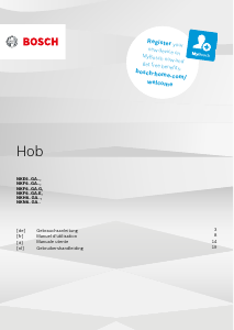 Bedienungsanleitung Bosch NKH645GA2M Kochfeld