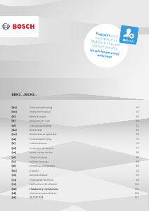 Manual de uso Bosch BCH3K2852 Aspirador