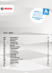 Kullanım kılavuzu Bosch BGBS4HYGGB Elektrikli süpürge