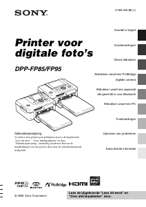 Handleiding Sony DPP-FP85 Fotoprinter