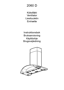 Brugsanvisning AEG 2060D Emhætte