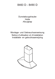 Handleiding AEG 8490D Afzuigkap