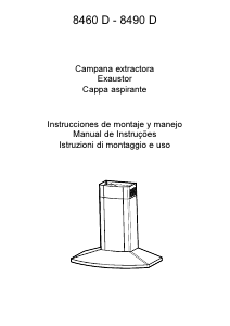 Manuale AEG 8490D Cappa da cucina