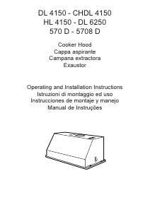 Manuale AEG HL4150 Cappa da cucina